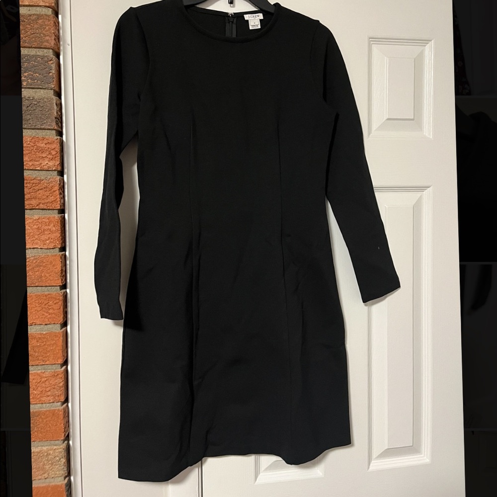 J Crew black dress size 4
